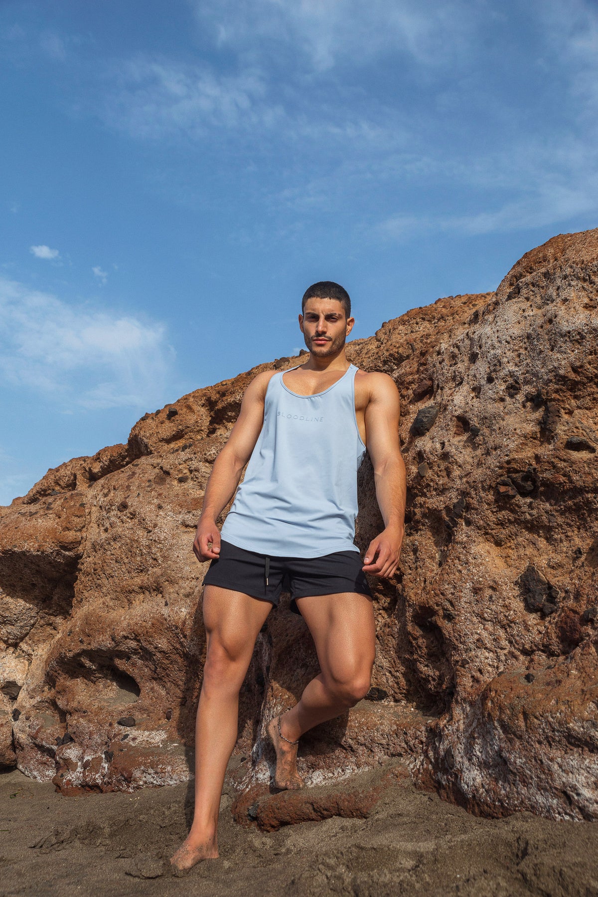 Type B Stringer - Sky Blue – Bloodline Athletica